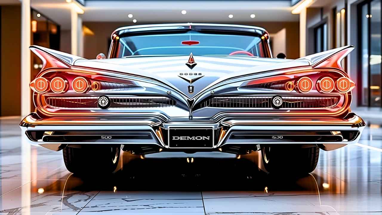 Dodge Demon 2026: ¡La bestia de 800 caballos de fuerza que revoluciona el rendimiento en las calles